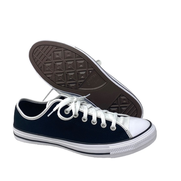 Converse Ctas Low Skate Shoes Men Sneaker Black Blue Canvas Custom 168958C-WBBW - Picture 3 of 10